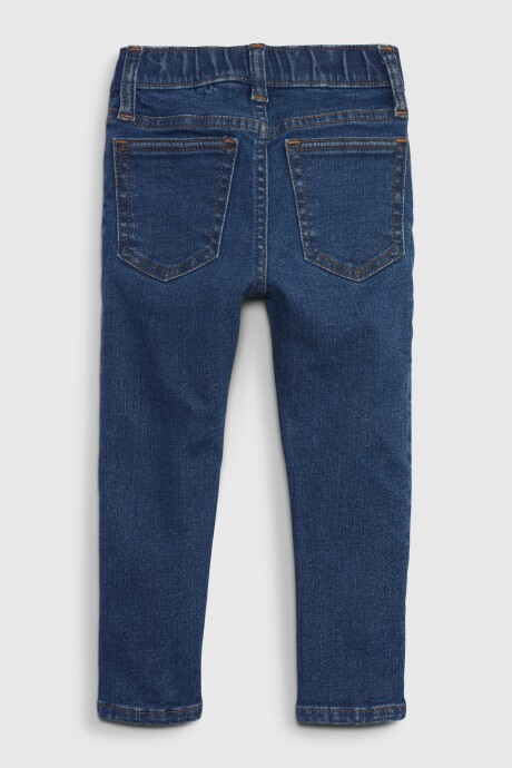 Jean Skinny Toddler Niño Medium Wash