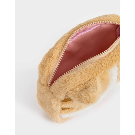 Cartucheras Peluche Marron Camel