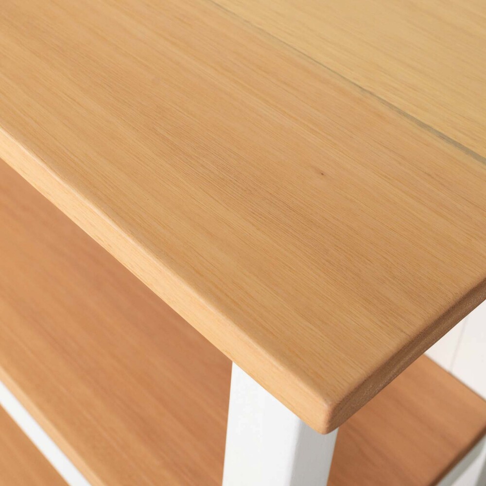 ISLA 120 CM MADERA BLANCO RAGUSA