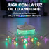 Cinta Tira Luz Led RGB Retráctil 5 Mts Bluetooth Recargable Color Blanco