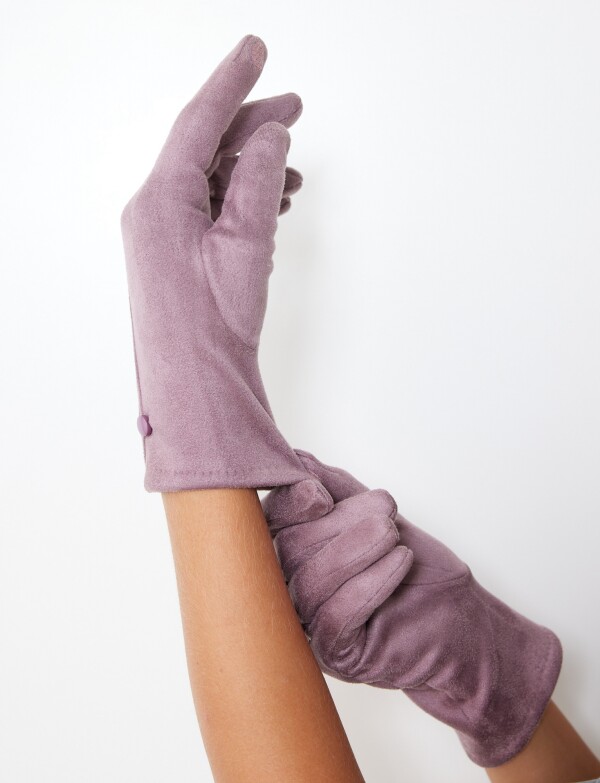 Guante Suede LAVANDA