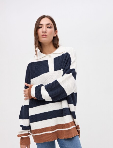 Buzo punto Pemma Off white