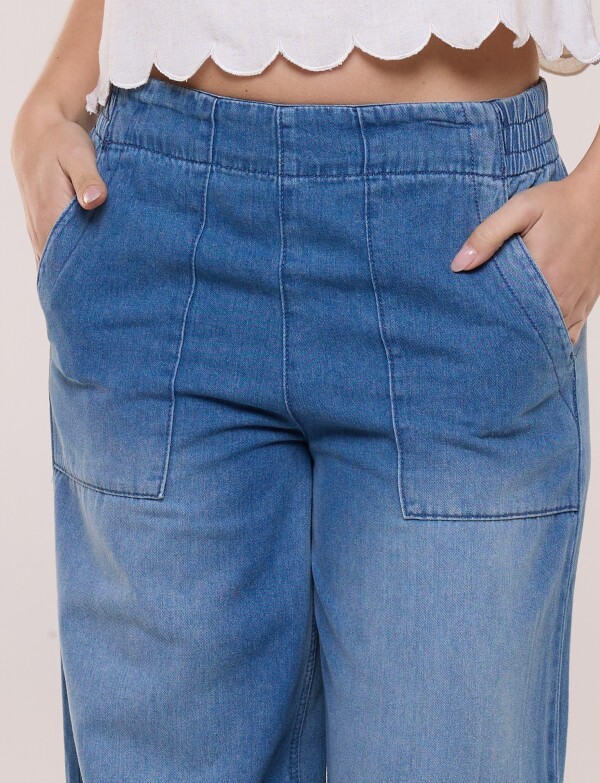 Jean Pull On Wide Leg JEAN