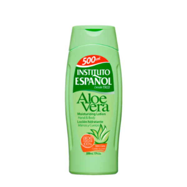 Loción Hidratante Aloe 500ml - Instituto Español Loción Hidratante Aloe 500ml - Instituto Español