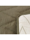 Manta throw acolchada GULSTARR 130x180 verde Manta throw acolchada GULSTARR 130x180 verde