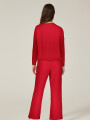 Pantalon Deportivo Amseer 5080 Rojo