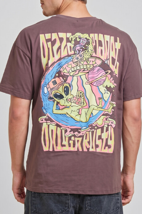 T-SHIRT JULEN RUSTY Marrón