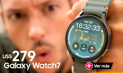 ¡Smartwatch deportivo Samsung Watch7 en oferta!