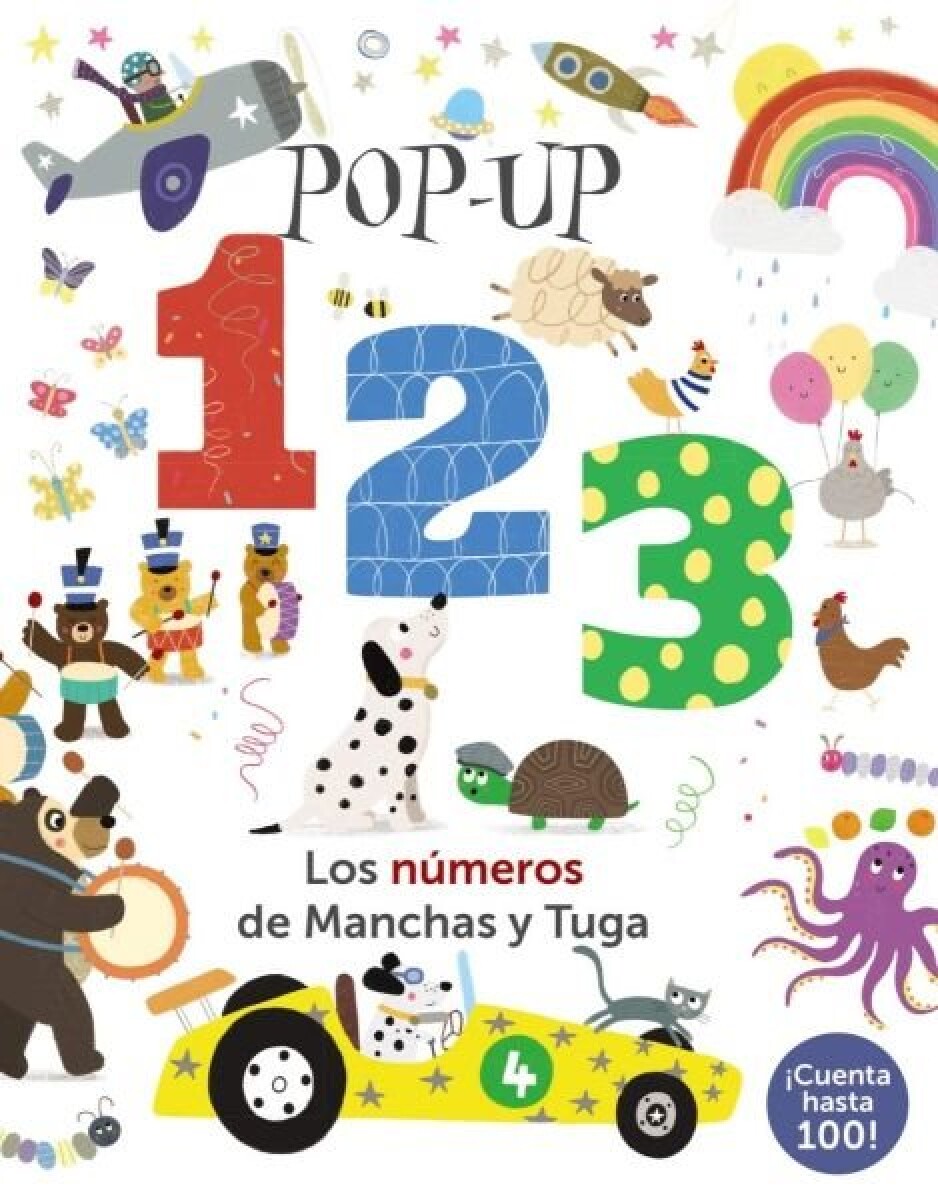 POP - UP 123 LOS NUMEROS DE MANCHAS Y TUGA 