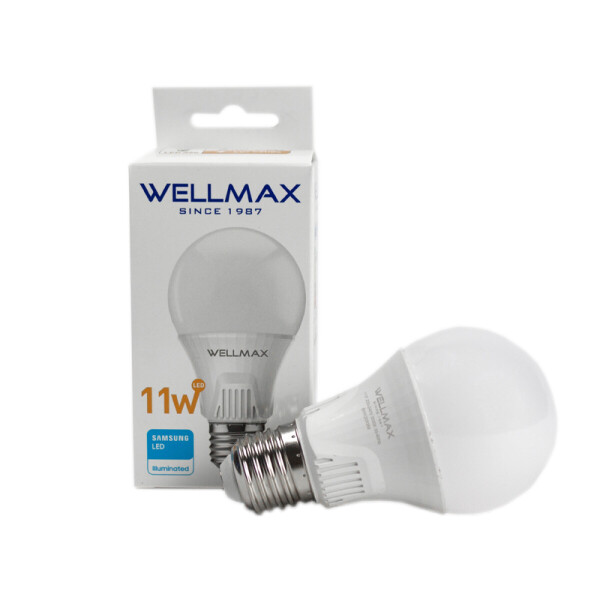 Lampara Led Standard 11W - E27 Luz Cálida Wellmax Lampara Led Standard 11W - E27 Luz Cálida Wellmax