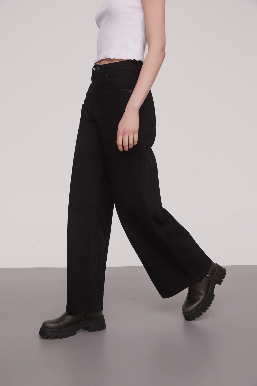 Pantalon Campanella Negro