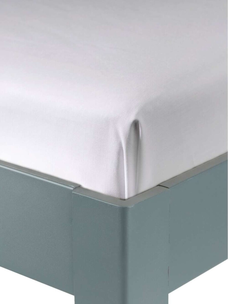 Sabana Encimera Saten Sandra 160X280 - Blanco 
