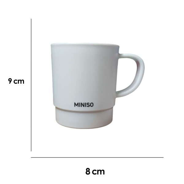 Taza plástica gris