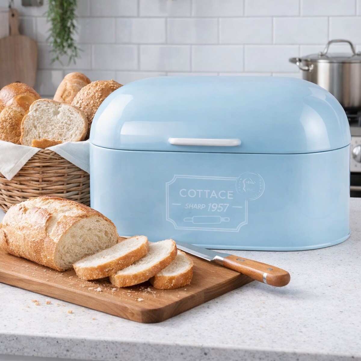 Panera Metalica Cottage - Celeste 