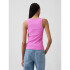 FRCH SL COTTON 2X2 LOGO TANK NEON PINK GLOW