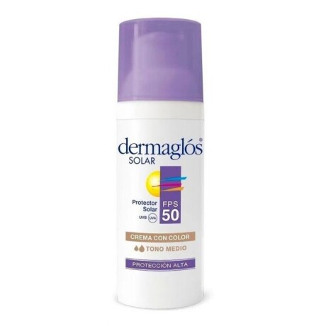 DERMAGLOS SOLAR FACIAL TONO MEDIO FPS 50 50 ML DERMAGLOS SOLAR FACIAL TONO MEDIO FPS 50 50 ML