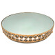Soporte de Torta 35CM C/ Diamantes y Espejo Soporte de Torta 35CM C/ Diamantes y Espejo