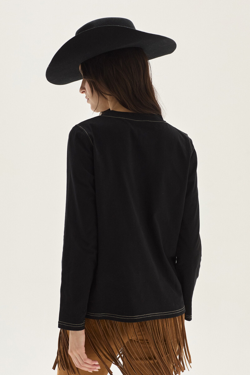 Remera Marigold Negro