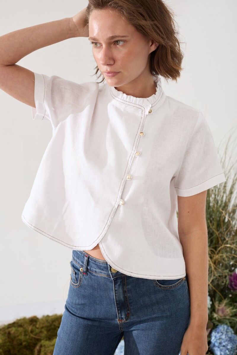 PRE VENTA BLUSA NUBE Blanco