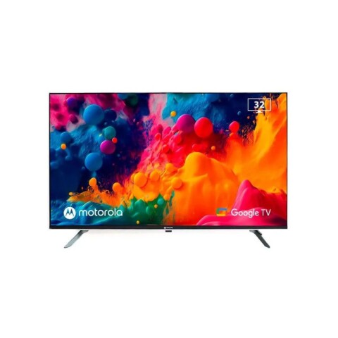 SMART TV 32" HD MOTOROLA CON GOOGLE TV Negro