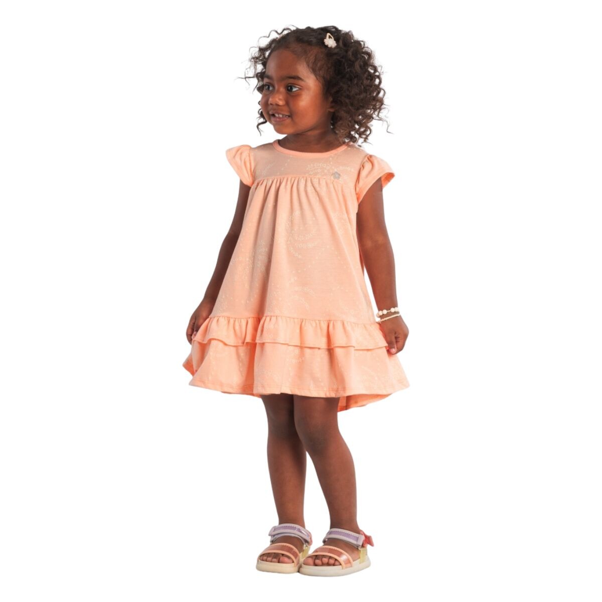 VESTIDO 4-10 - SALMON 