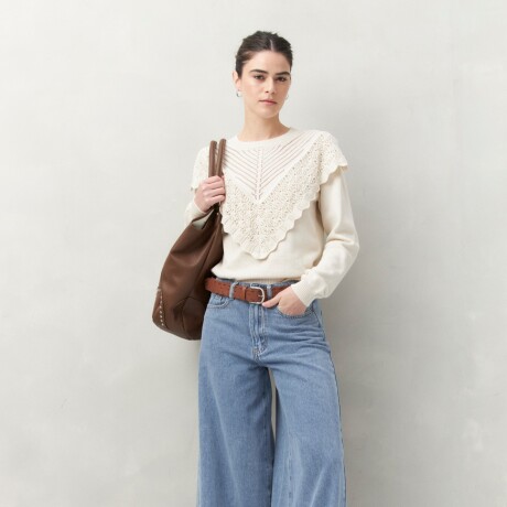 SWEATER SILVI Crudo