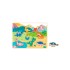 Puzzle para niños con 9 piezas de Madera Dinosaurios
