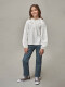 Pantalon De Sarga Con Bolsillos Delanteros Petroleo