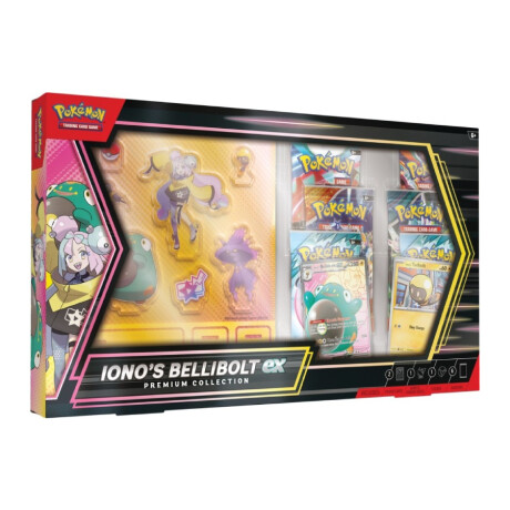 Pokemon TCG: Iono's Bellibolt Ex - Premium Collection [Inglés] Pokemon TCG: Iono's Bellibolt Ex - Premium Collection [Inglés]