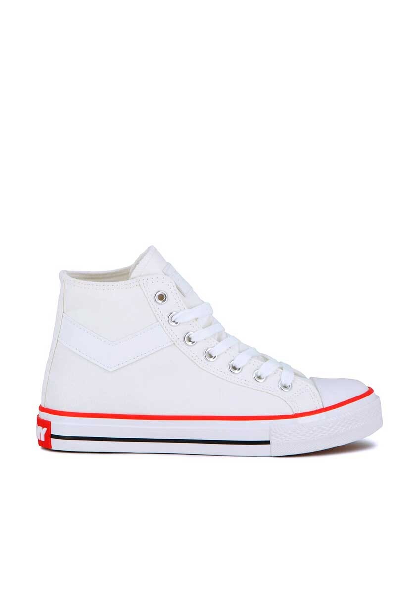 BOTA PONY FIFTH AVE MID PLATAFORMA Blanco