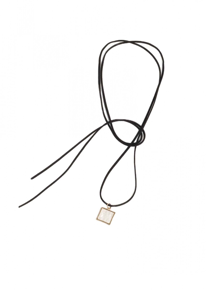 Collar Cordón - Cuadrado 