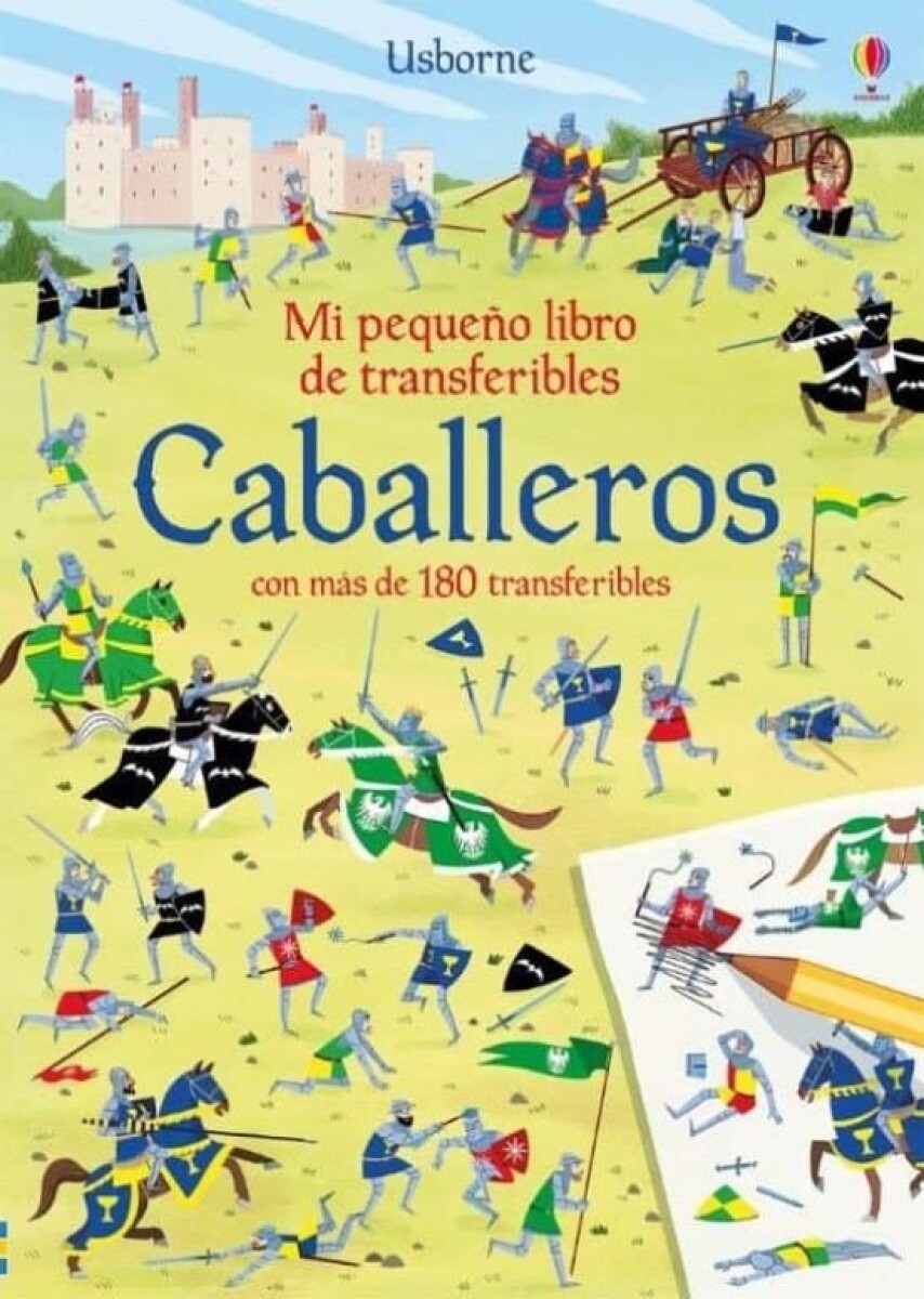 CABALLEROS. MI PEQUEÑO LIBRO DE TRANSFERIBLES 
