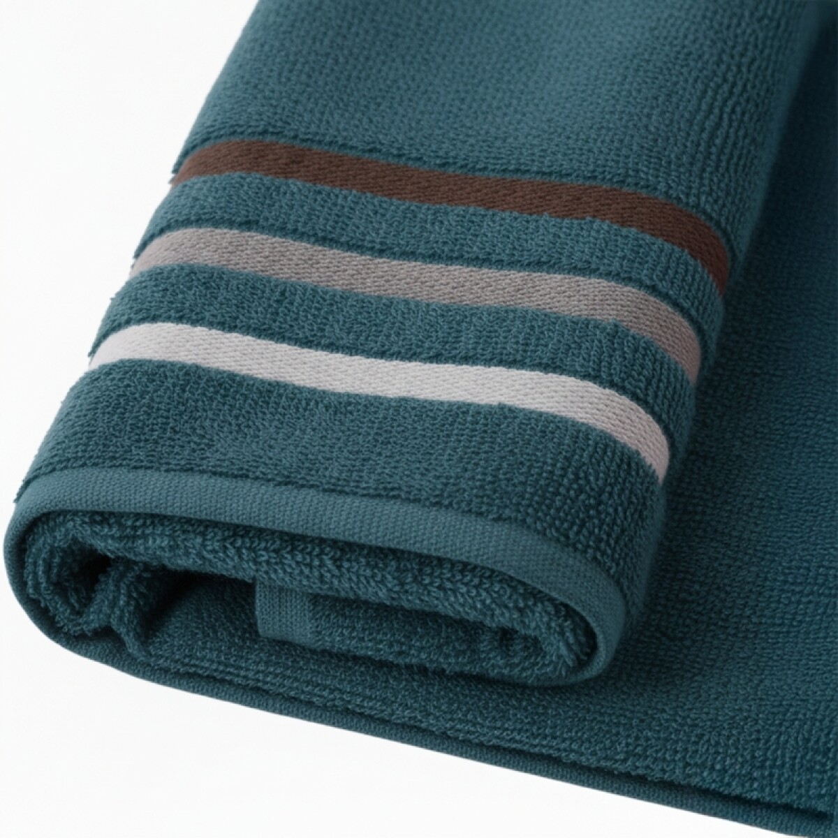 Toalla de Baño 100% Algodón 360g - 70 x 130 cm - Azul Petróleo 