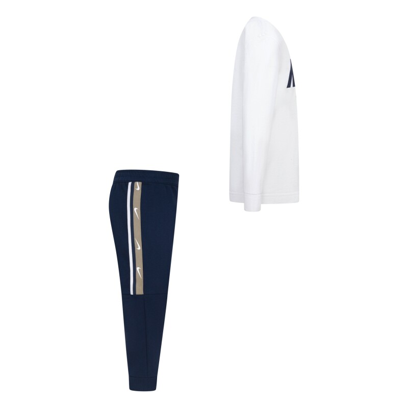Conjunto Club Poly Ls de Niños Azul