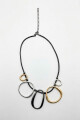 COLLAR GALAXIA PLATA ORO