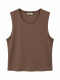 MUSCULOSA BELT CHOCOLATE