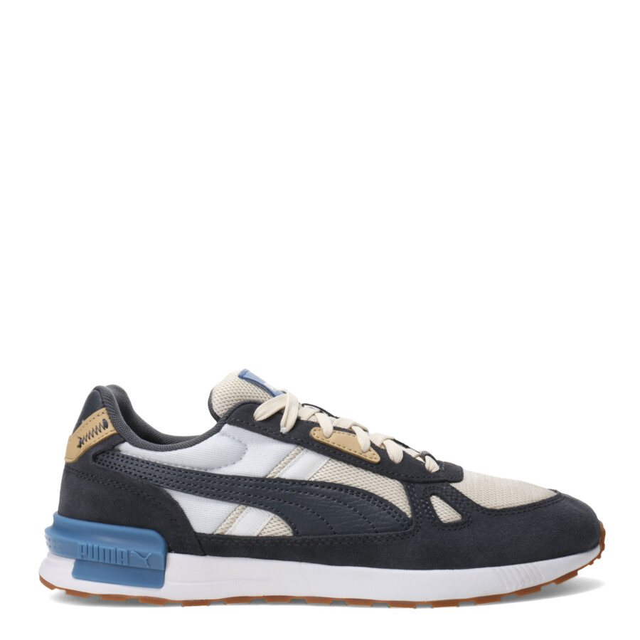 Championes de Hombre Puma Graviton Pro Beige - Azul Marino - Blanco