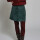 Falda mini peach verde