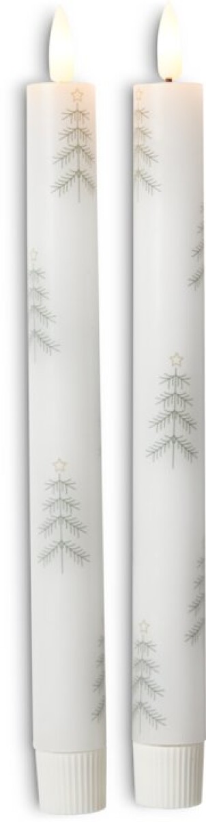 Vela LED navideña MERLINIT 2 unidades 