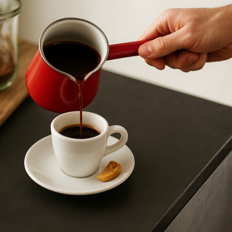 Cafetera Turca Roja 500 ml Ibili Cafetera Turca Roja 500 ml Ibili