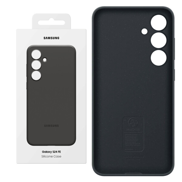 Funda Para Galaxy S24 Fe Silicone Case Ef-ps721cbegww SAMSUNG S24FE SILICONE CASE AZUL