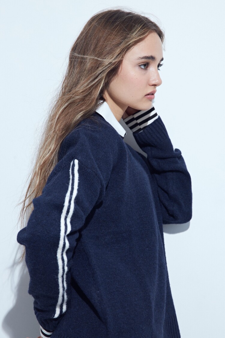 SWEATER CHAROL Azul Marino
