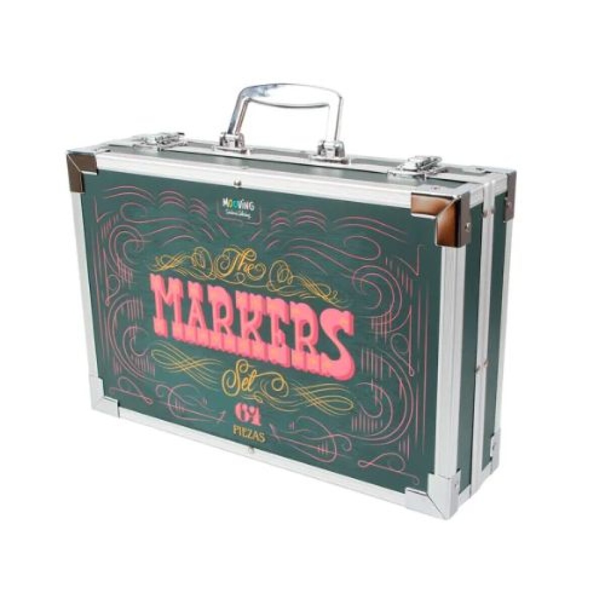 Set de marcadores premium caja x64 Mooving - Set De Marcadores Premium Caja X64 Mooving 