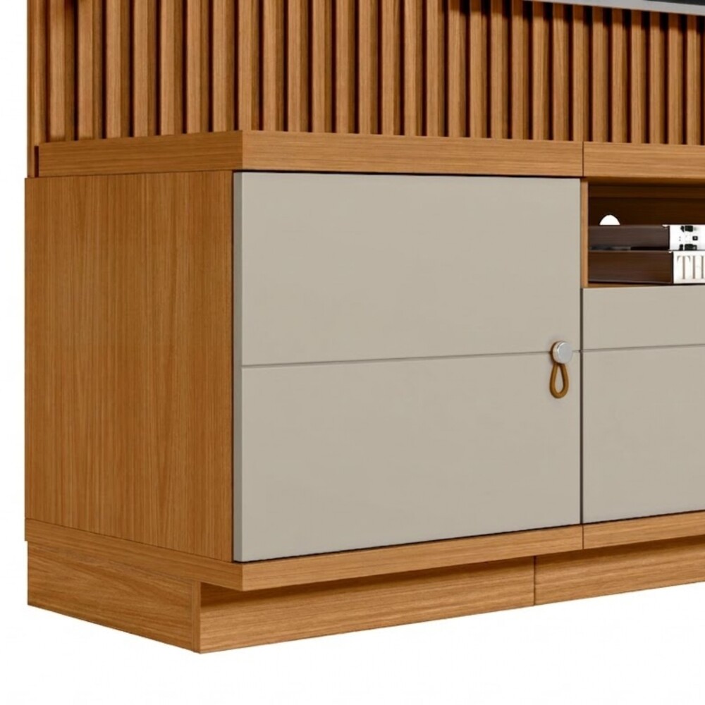 Modular para Tv Ouro Rack + Panel 2 Laterales Modular para Tv Ouro Rack + Panel 2 Laterales