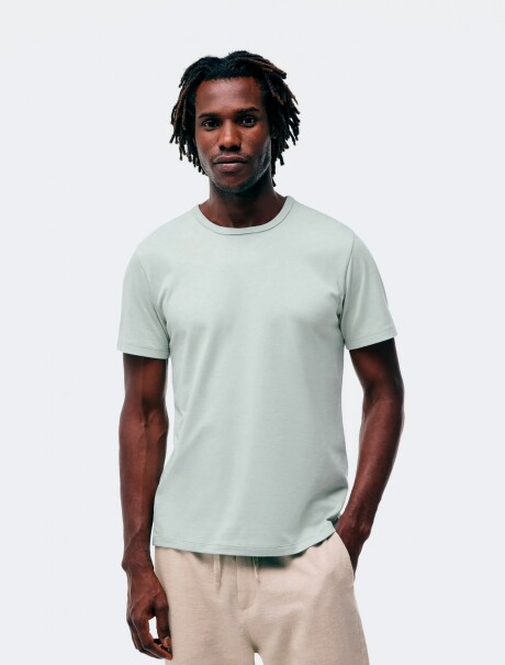 CAMISETA BÁSICA UNISSEX VERDE