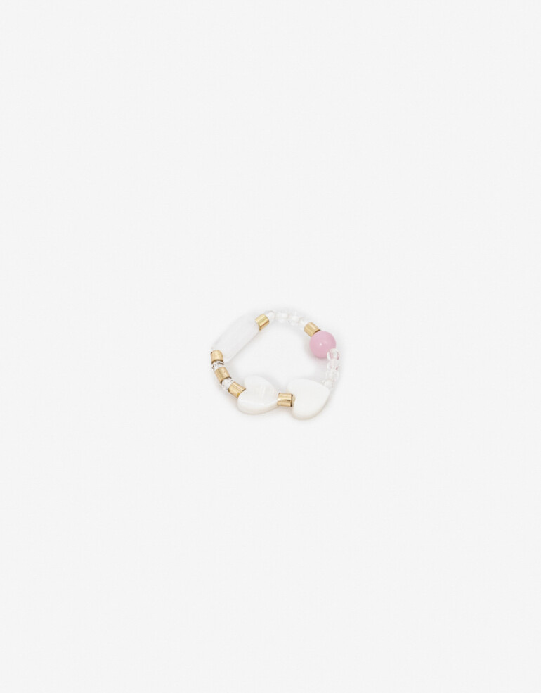 Anillos Chicos Color Anillo Elástico Para Niñas - Combinacion Multicolor