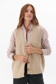CHALECO MONDAY BEIGE