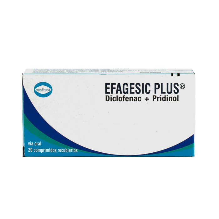 EFAGESIC PLUS CJ X 20 COMP. única