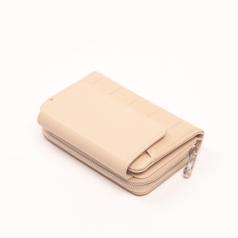 BILLETERA MACEDONIA BEIGE BILLETERA MACEDONIA BEIGE
