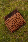 Mini Wallet Leopard / Camel